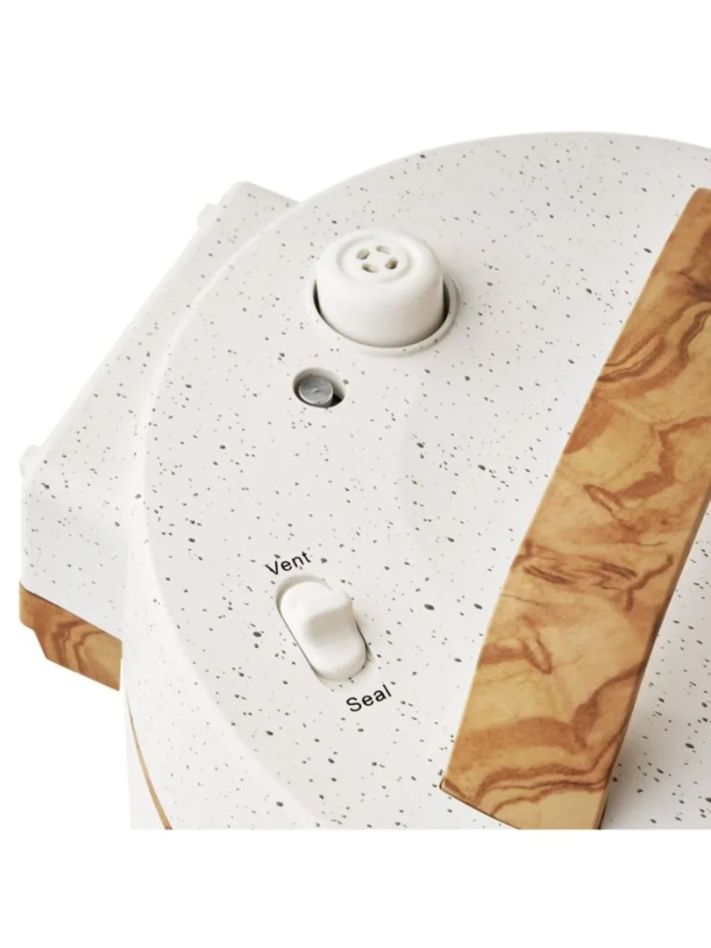 The Pioneer Woman White Touch Display Linen Speckle Electric Pressure Cooker